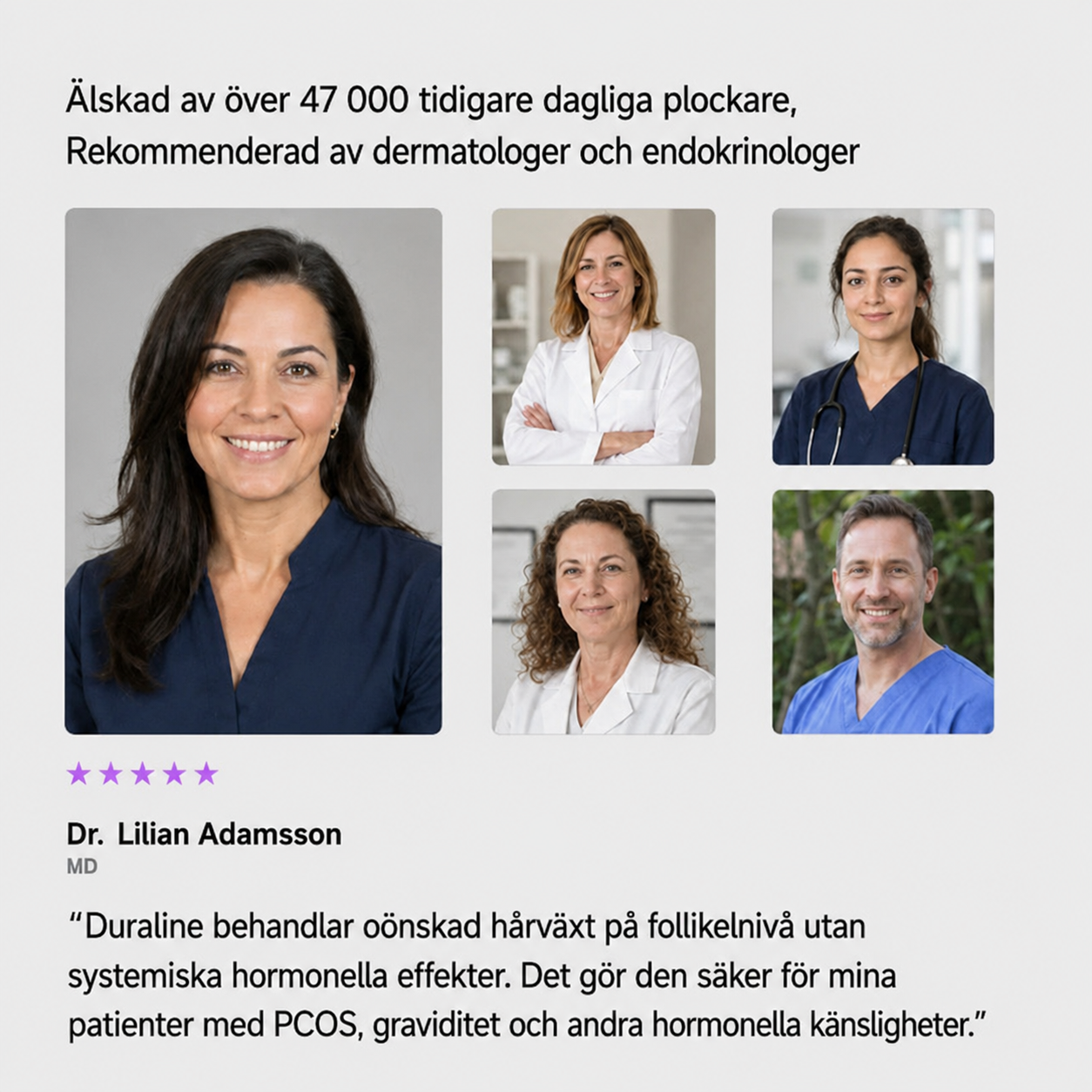 DURALINE – Din genväg till hårfri hud.